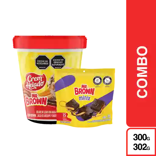 Combo Mr Brown Helado + Mr Brown Mix