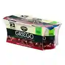 Griego Vegetal Mora y Arándanos x2 Und Vaso 150 g