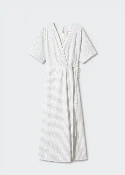 Vestido Dalas Crudo Talla S Mujer Mango