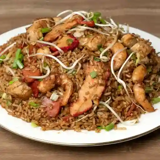 Arroz 3 carnes - mediano
