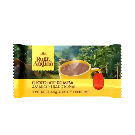 Ruta Andina Chocolate Amargo Tradicional