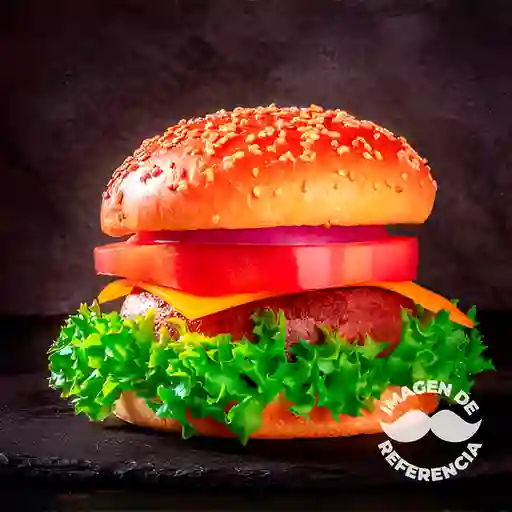 Hamburguesa indio desplumado