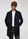 Abrigo Hake Navy Talla XL Hombre Mango