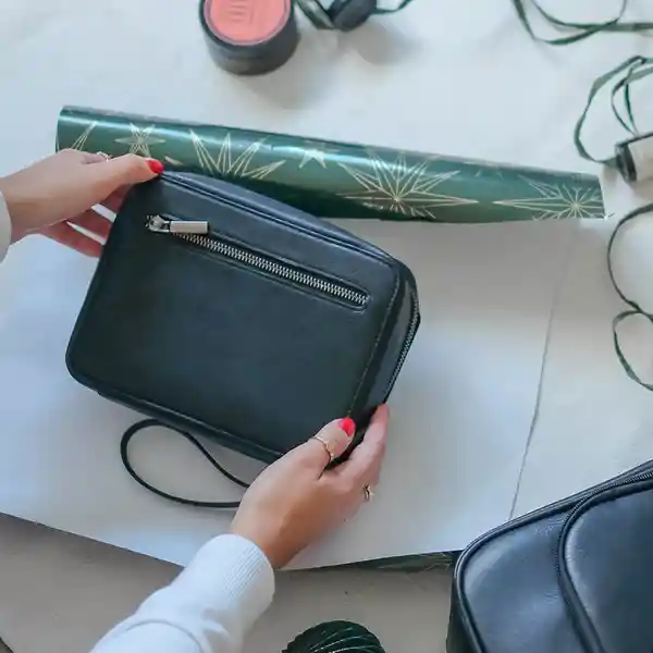 Stackers Organizador de Cables Azul Oscuro