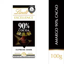 Lindt Chocolate Amargo 90%