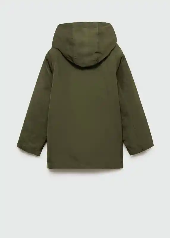 Chamarra Anorak Pacific Khaki Talla 12 Niños Mango