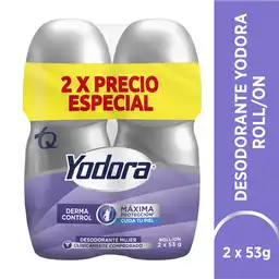 Yodora Desodorante Roll On Derma Control 