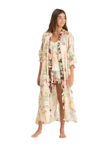 Kimono Beige Talla S/M