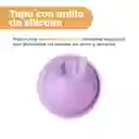 Botella Plástico Con Pitillo Serie Mis Pastelitos Morada Miniso