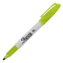 Sharpie Verde Lima