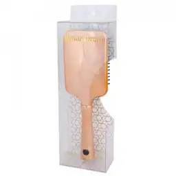 GOLD Cepillo Para El Cabello Cuadrado Rose Ah3664