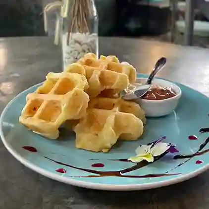 Mini Waffles de Pandebono