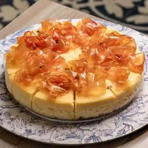Cheesecake de Papaya Verde y Brevas