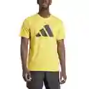 Adidas Camiseta Tr-Es Fr Logo T Para Hombre Amarillo Talla L