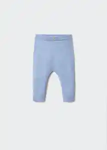 Pantalón Pants Azul Talla 64 Niños Mango