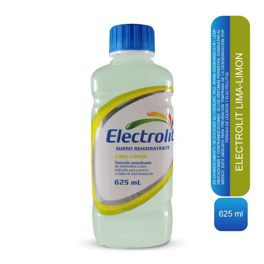 Electrolit Suero Oral Rehidratante con Sabor a Lima Limón