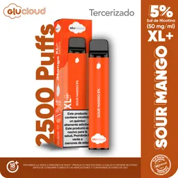 Glucloud Vape Sour Mango XL / 2500 Puff