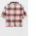 Camisa de Pijama Rojo Talla: X-SMALL American Eagle