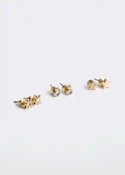 Pendiente Castell Oro Talla 99 Teen Niñas Mango