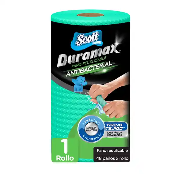 Toalla de Papel Reutilizable Scott Duramax 48 Hojas 1 Und