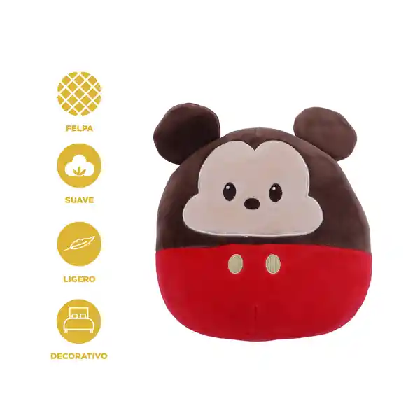 Peluche Tipo Huevo Mickey Serie Mickey Mouse Disney Miniso