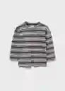 Camiseta Paleb Gris Talla 66 Niños Mango