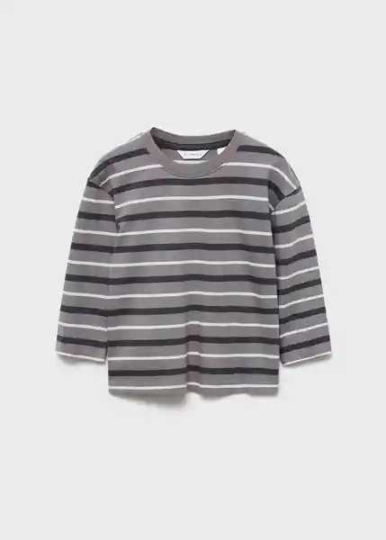 Camiseta Paleb Gris Talla 66 Niños Mango