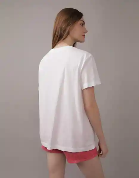 Camiseta Mujer Blanco Talla X-Small American Eagle 03009514