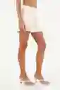 Short Nómada Blanco Talla 02 M
