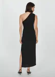 Vestido Naty Negro Talla 18 Mujer Mango