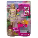 Barbie Muñeca Carriola de Perritos