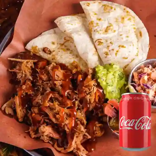 Combo Pulled Pork + Coca-Cola Sabor Original 330 ml