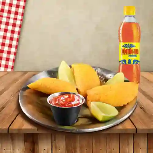 Trío de Empanadas + Gaseosa 400 ml