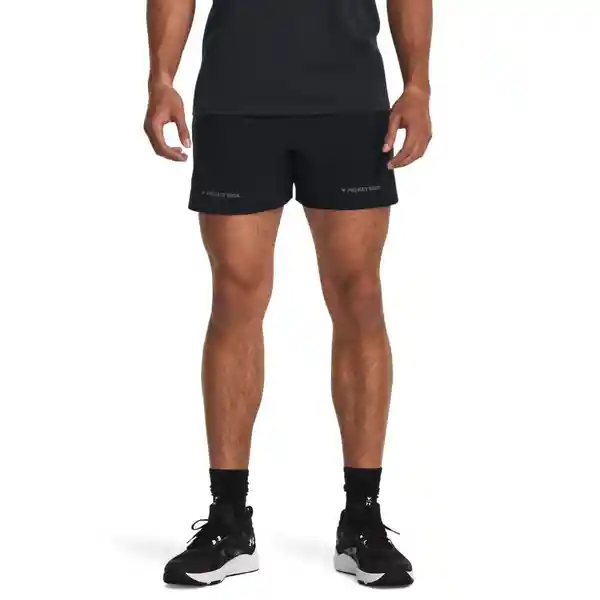 Under Armour Short Pjt Rock 5 Woven Negro Talla MD