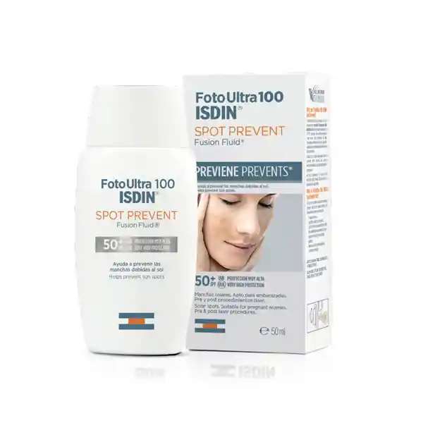 Isdin Bloqueador Fotoultra 100 Spot Prevent Fusion Fluid 50 Ml