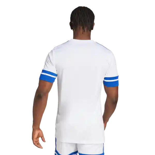 Adidas Camiseta Squa25 Jersey de Equipo Fútbol Hombre Blanco T M