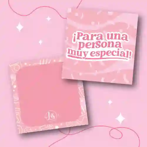Tarjeta para una Persona Muy Especial
