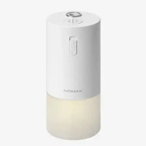 Momax Humidificador Difusor Mini Con Lámpara Blanco 15. 8 cm