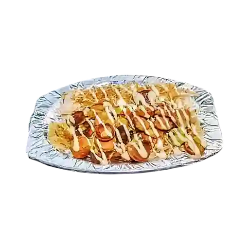 Salchipapa Carne