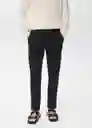 Pantalón Prato Negro Talla 38 Hombre Mango