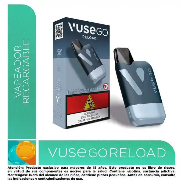 Vapeador Vuse GO Reload Black