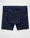 Bóxer Hombre Azul Talla Medium 0101410 American Eagle
