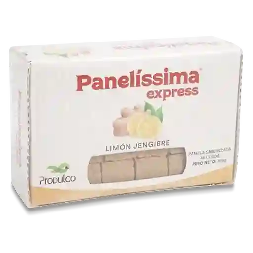 Panelissima Panela Saborizada Express Limón Jengibre en Cubos