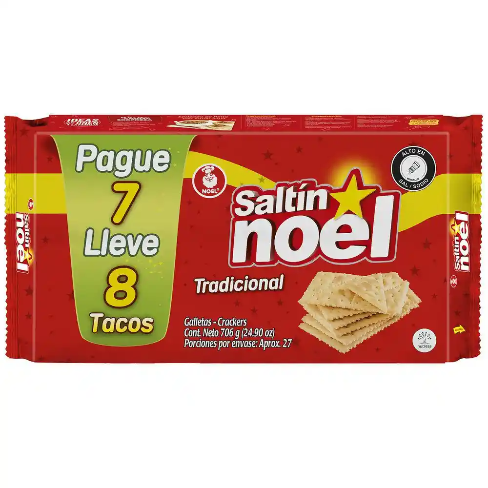 Saltin Noel Galletas Tradicionales Saladas