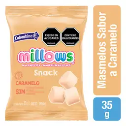 Millows Masmelos Sabor Caramelo