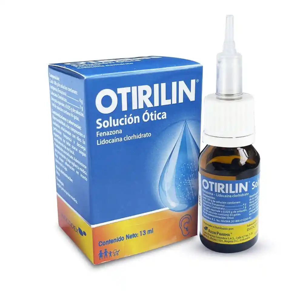Otirilin Solución Ótica (4g / 1g)