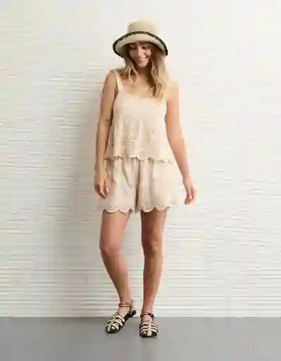 Short Mujer Blanco Talla: LARGE 8274106 American Eagle