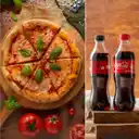 Combo Pizza Margarita + Coca-Cola