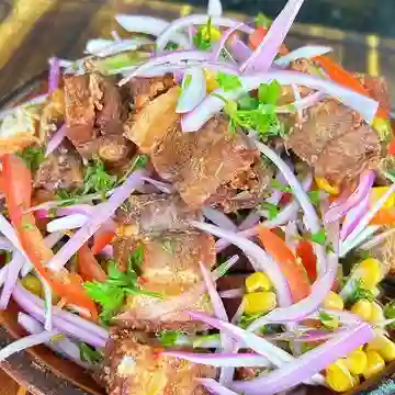 Ceviche de chicharrón