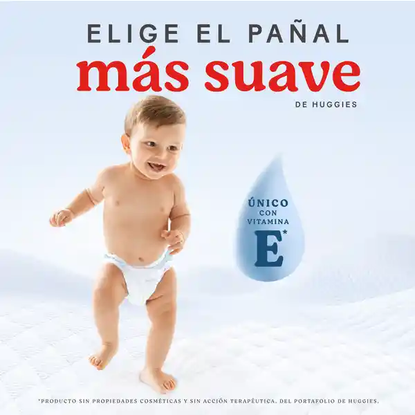 Pañales Huggies Dermacare 3/G Ultra Suaves y Delgados